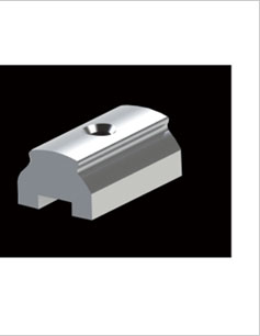 精益管型材轉接塊三維圖